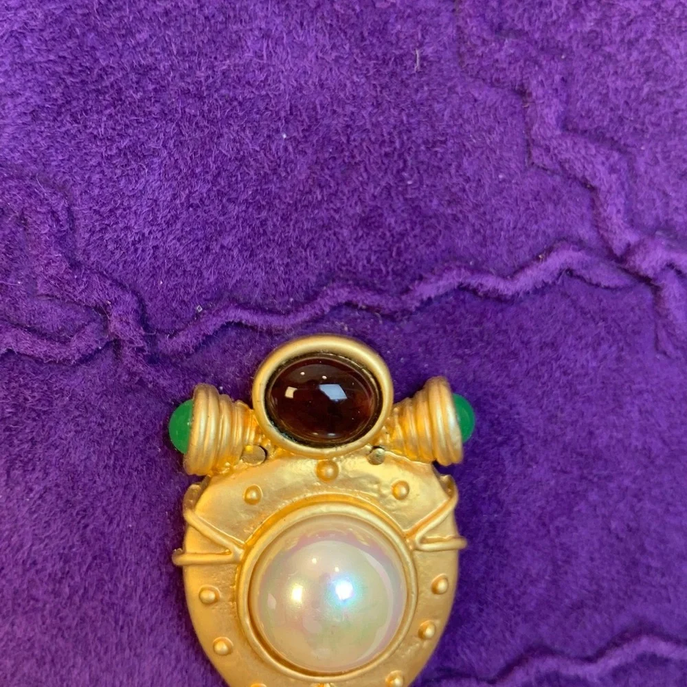 Vintage Suede Belt w/Gold Chains SOLD!!! - Picture 12 of 14